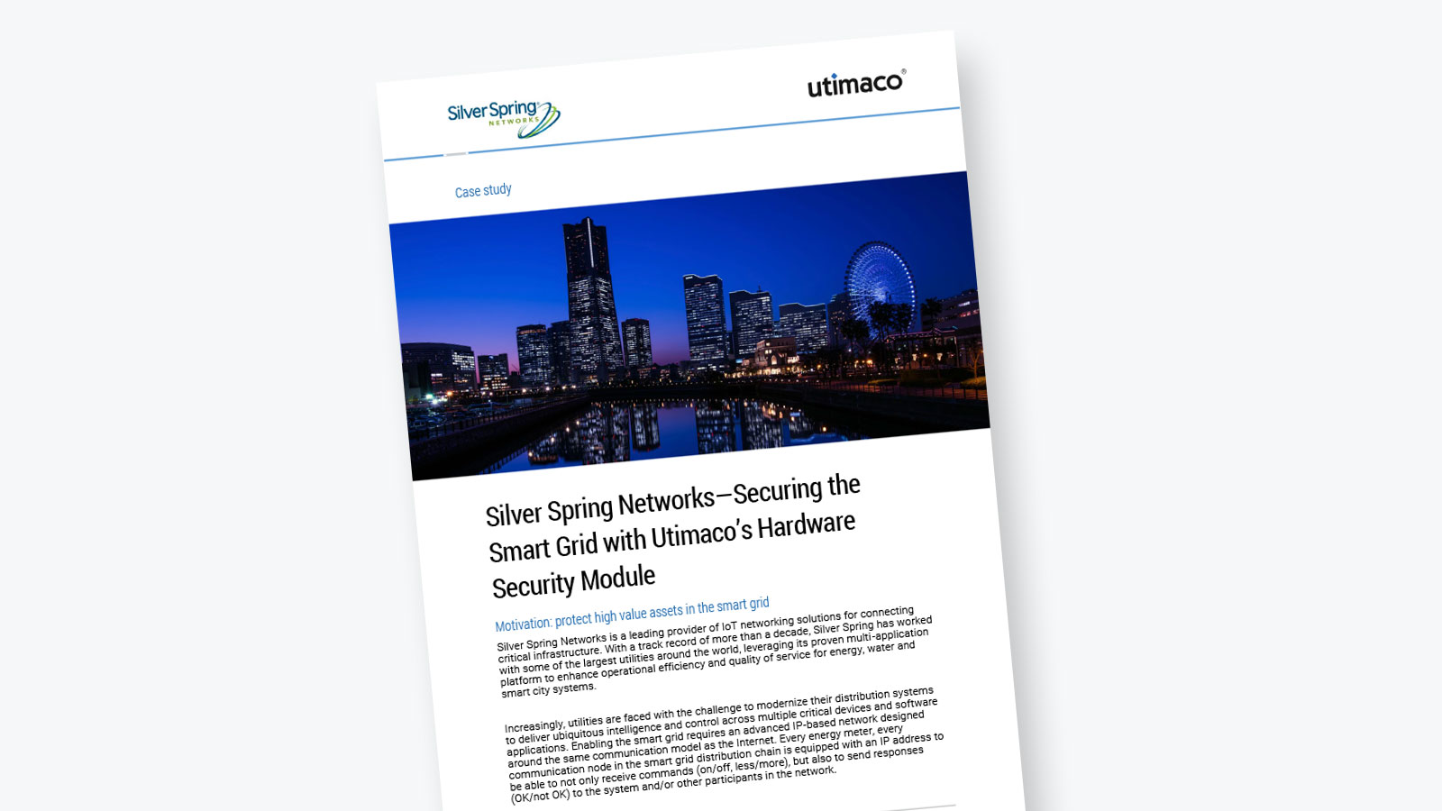 Silver Spring Networks – Securing the Smart Grid with Utimaco’s HSM ...