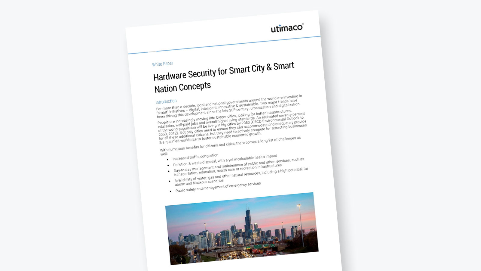 Hardware Security for Smart City & Smart Nation Concepts