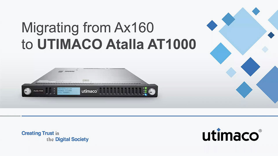 Plan your Upgrade to the Utimaco Atalla AT1000 (recording)