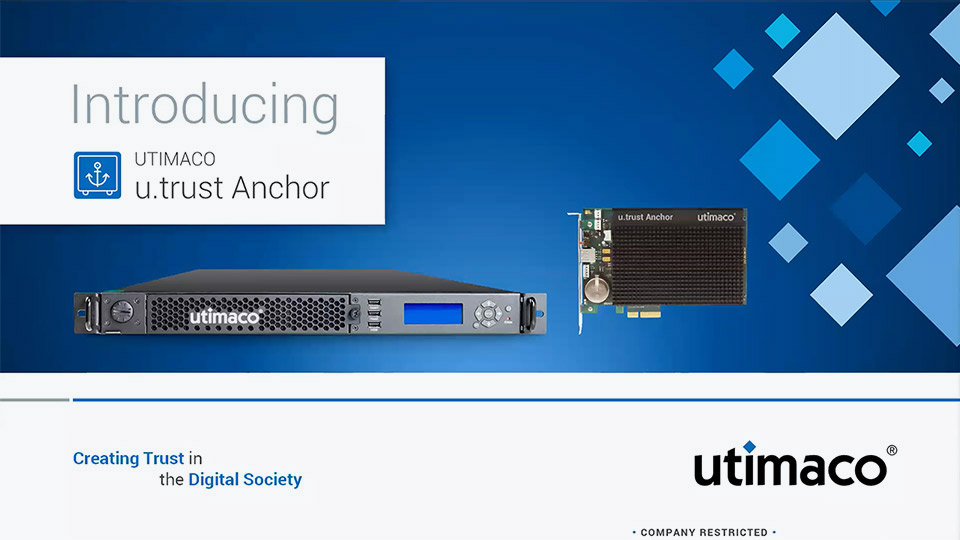 u.trust Anchor - The Next Generation Root of Trust Platform (recording)
