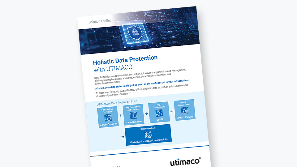 Holistic data protection brochure