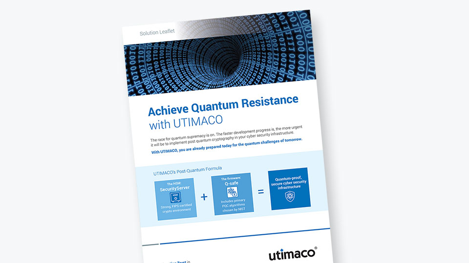 PQC Solution Leaflet - Achieve Quantum Resistance