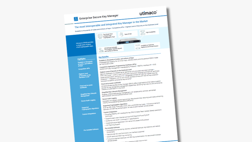 ESKM Datasheet Teaser