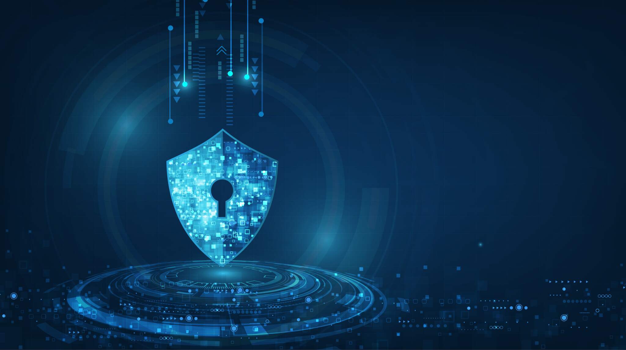 a digital lock