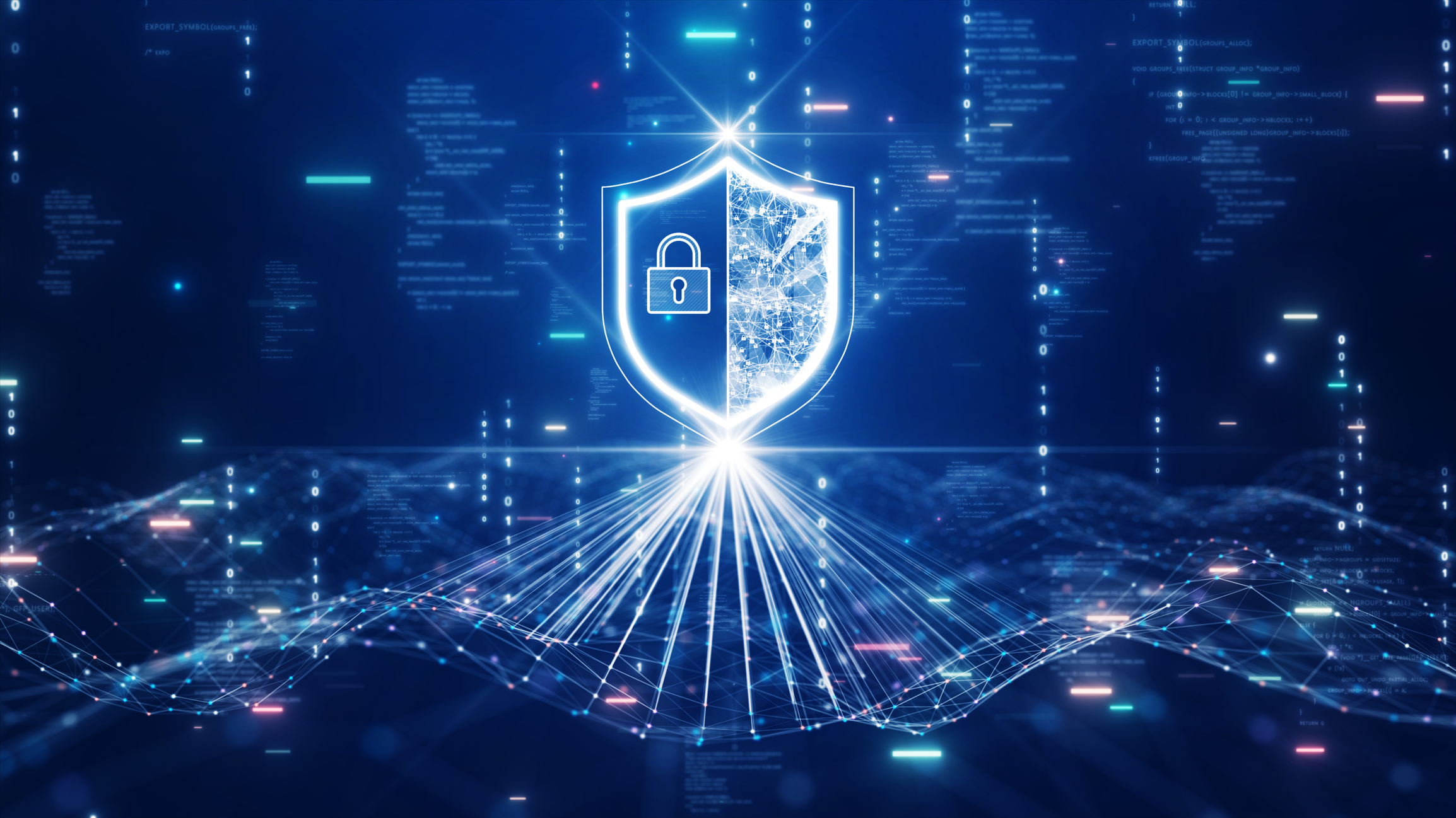 Blue shielded data protector