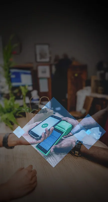 Transaction Processing Mobile Banner
