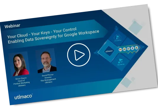 Your Cloud – Your Keys – Your Control - Enabling Data Sovereignty for Google Workspace