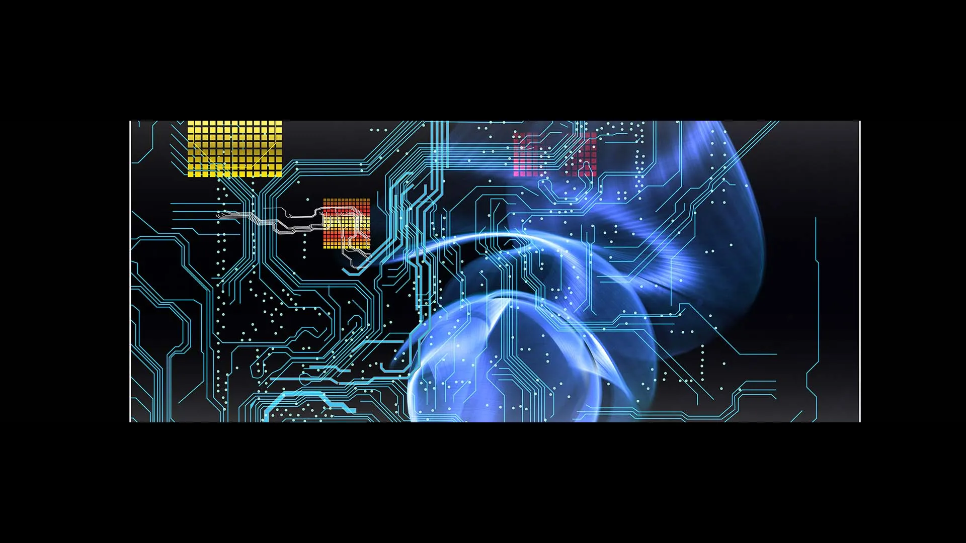 payment card with digital wires