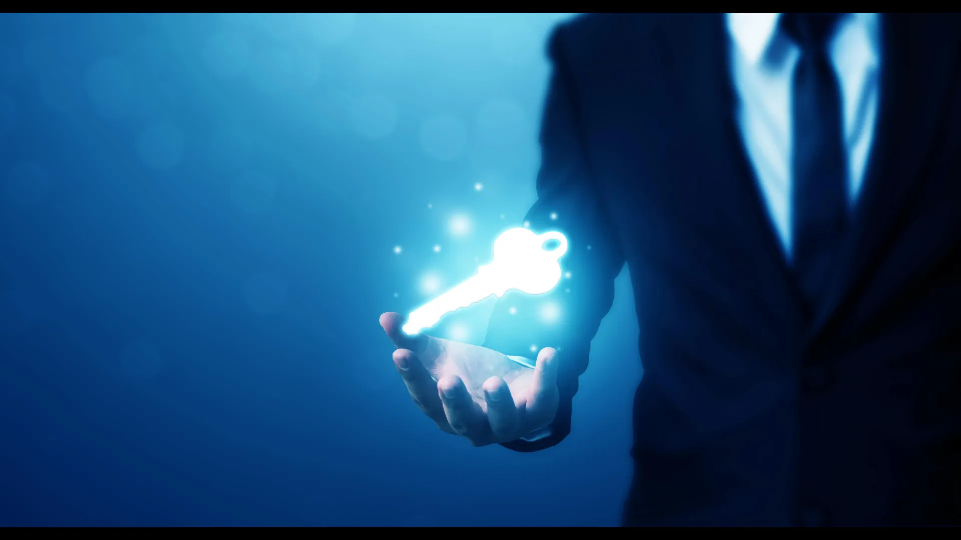 Digital Key in Hand