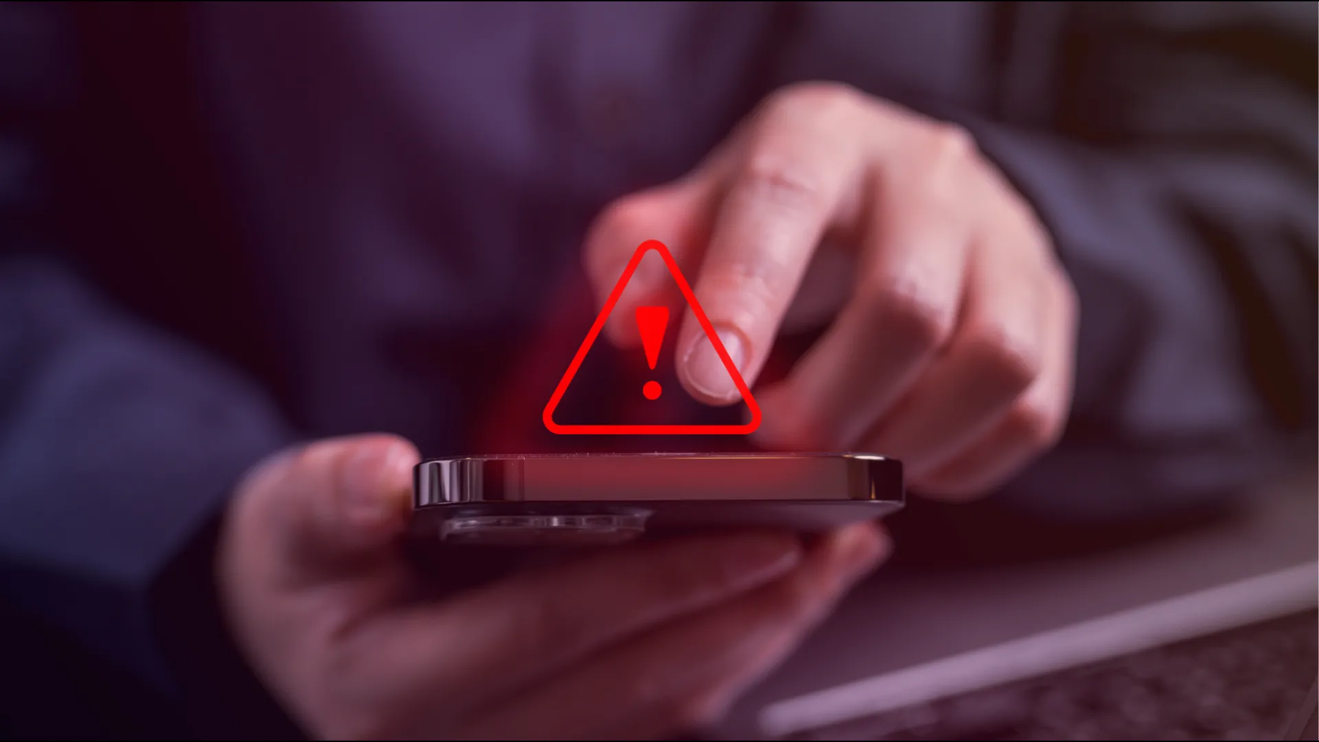 man holding a phone