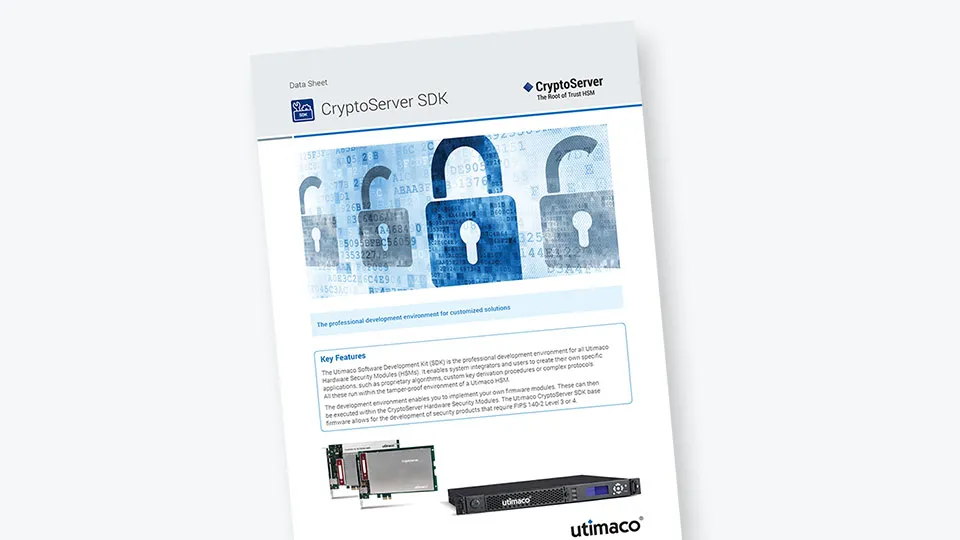 CryptoServer SDK Datasheet