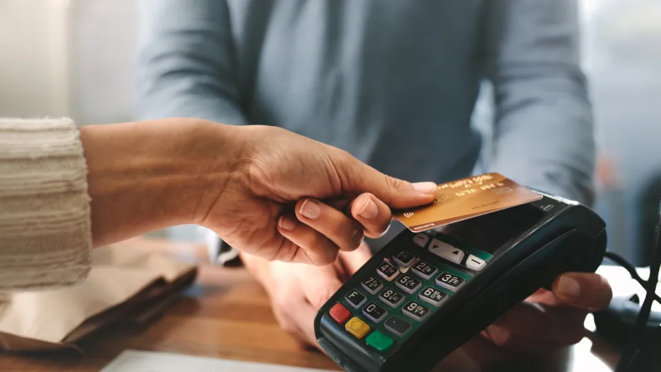 payment with a card