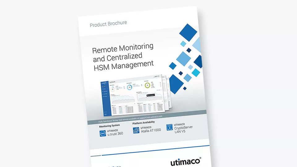 u.trust 360 Brochure - Remote Monitoring and centralized HSM management
