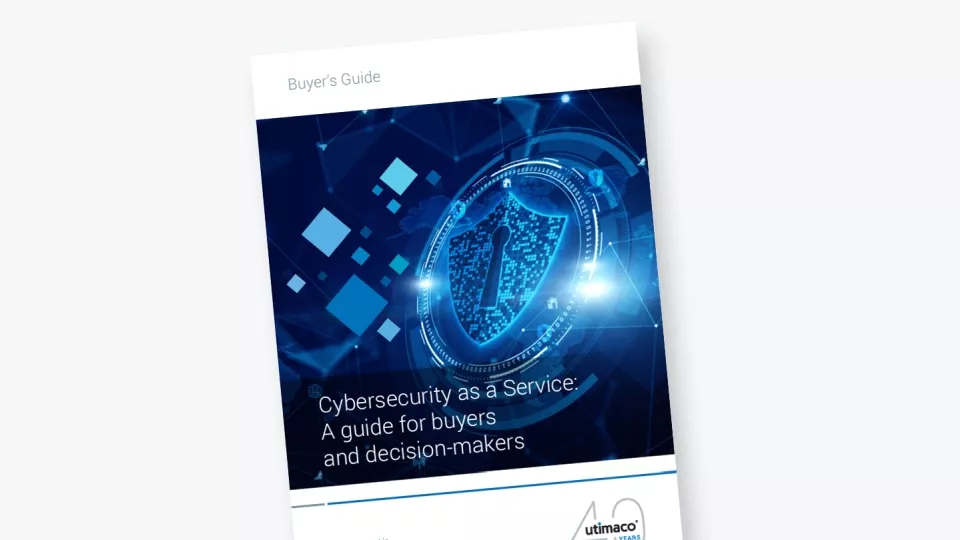 Trust as a service Cybersecurity brochure cover