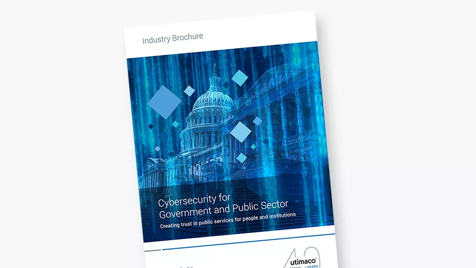 Brochure industry government public sector