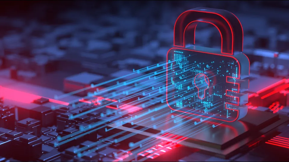 a digital lock