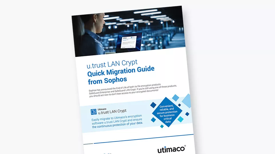 u.trust LAN Crypt – Quick Migration Guide Leaflet