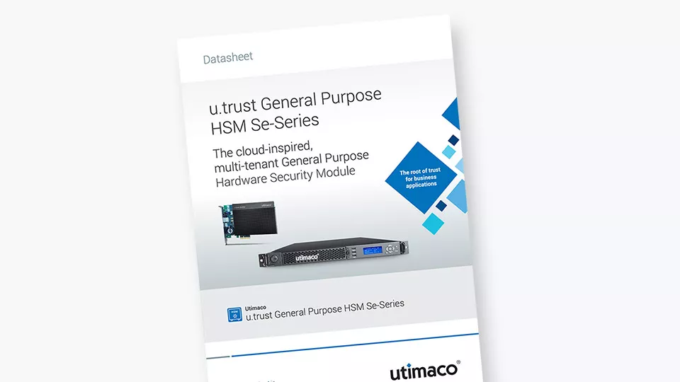 u.trust General Purpose HSM Se-Series Datasheet