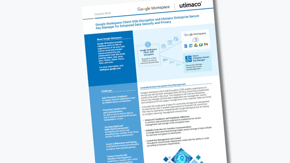 Google and ESKM Solution Brief