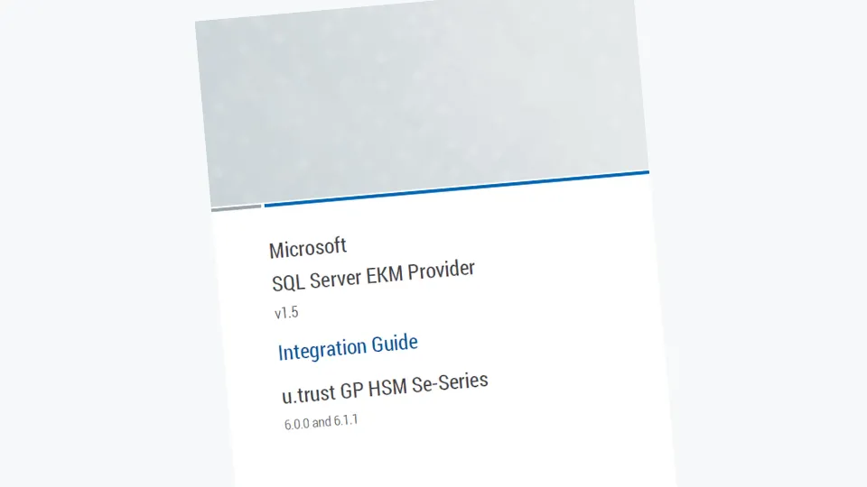 Microsoft SQL Server EKM IG Teaser