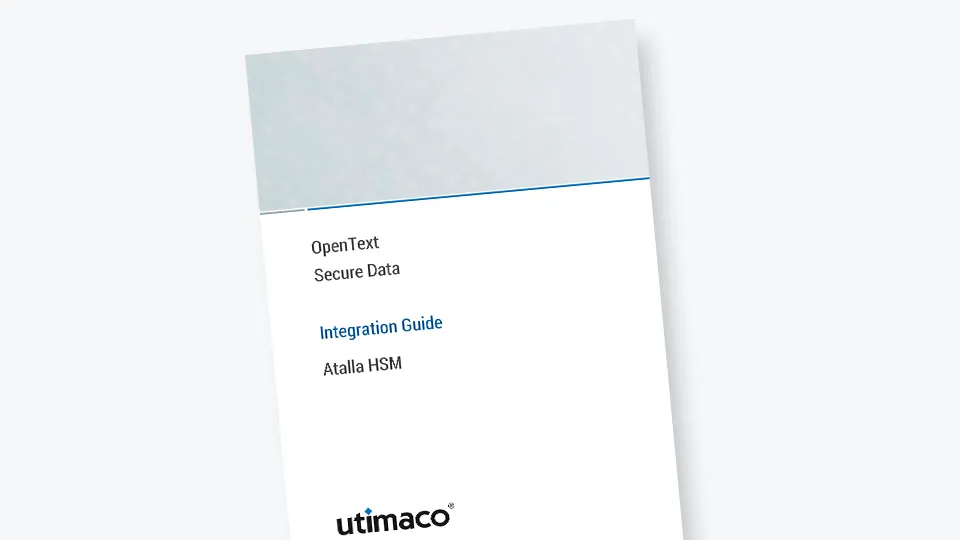 Open Text Secure Data and Utimaco