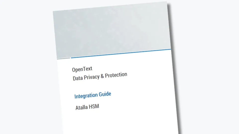 OpenText Data Privacy IG Teaser