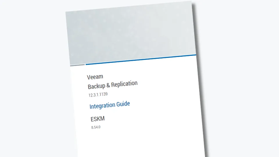 Veeam IG Teaser